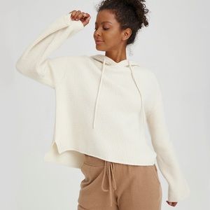 Nap Loungewear Drawstring Cashmere Hoodie Medium